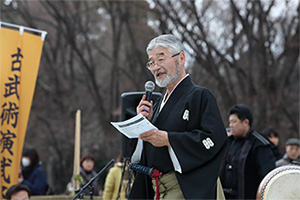 誠斬会本部道場の中島さん