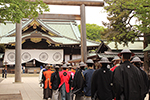 画像リンク：2016年4月靖国神社奉納演武