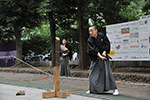 画像リンク：2016年6月大國魂神社奉納演武
[Jun. 2016 A dedicatory TOYAMARYU Enbu @Ookunitama Shrine, Tokyo]