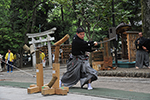 画像リンク：2016年6月大國魂神社奉納演武
[Jun. 2016 A dedicatory TOYAMARYU Enbu @Ookunitama Shrine, Tokyo]