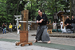 画像リンク：2016年6月大國魂神社奉納演武
[Jun. 2016 A dedicatory TOYAMARYU Enbu @Ookunitama Shrine, Tokyo]