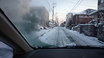 画像リンク：朝　鶴見区[Snowing morning in Tsurumi-ku Japan]