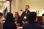 籏谷先生の誕生日パーティ[Hataya sensei’s birthday party.]