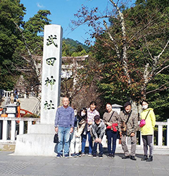 写真：戸山流弓馬会女子部合宿