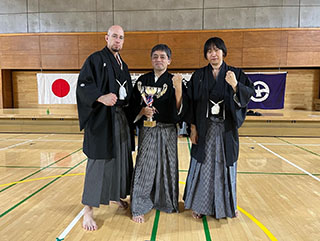 写真:町田誠斬会 ハリー・カーンス剣士