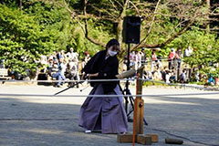 写真:町田誠斬会 佐藤(博)剣士