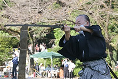 写真：町田誠斬会　佐藤（博）剣士