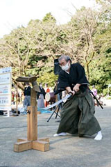 写真:町田誠斬会 佐藤(博)剣士