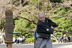 写真：町田誠斬会　佐藤（博）剣士