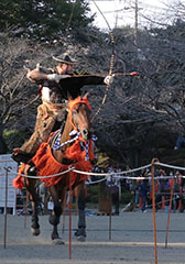 写真：戸山流弓馬会　本田 高義